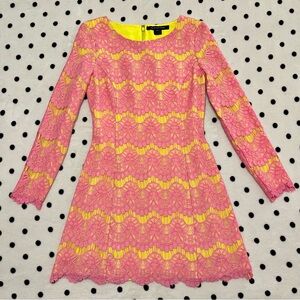 French Connection Linea Lace Dress Size 4